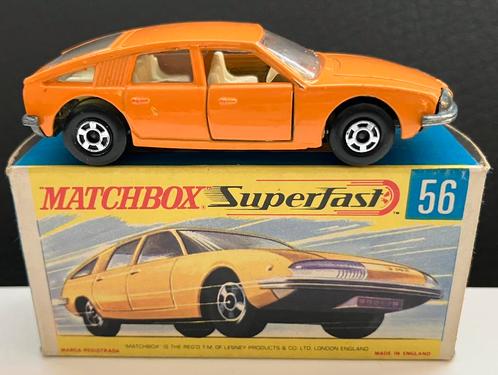 ≥ Oude Matchbox No.56 BMC 1800 Pininfarina uit 1969 mintbox