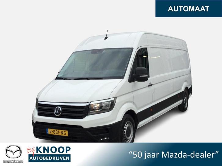 Volkswagen Crafter 35 2.0 TDI L5H3 DC Trendline DSG AUTOMAAT, Auto's, Bestelauto's, Bedrijf, Te koop, ABS, Achteruitrijcamera