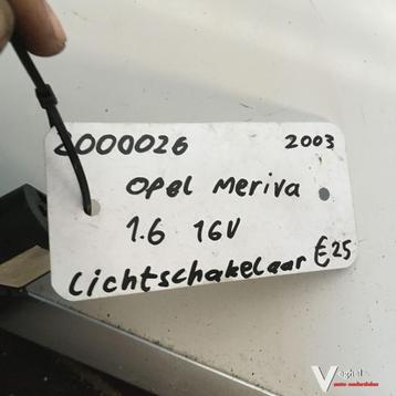 Opel Meriva 1.6 16v 2003 Wagennr 2000026  Lichtschakelaar beschikbaar voor biedingen