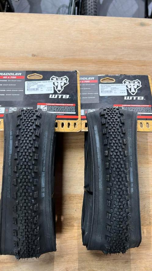 WTB buitenland gravel 700x40      set €30,-, Fietsen en Brommers, Fietsonderdelen, Nieuw, Racefiets, Band, Ophalen of Verzenden