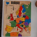 Houten puzzel  / europa, Ophalen of Verzenden, Gebruikt, 6 jaar of ouder, Van hout