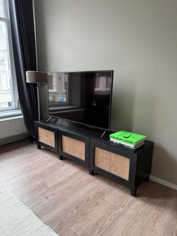 Tv-meubel Ikea BESTA diy rotan - afbeelding 3