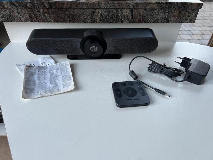 Logitech MeetUp Professionele USB Conference Cam, Computers en Software, Webcams, Gebruikt, Bedraad, MacOS, Windows, iOS, Zoomfunctie