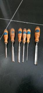 Mooie set Erik Anton Berg beitels en guts, Ophalen of Verzenden