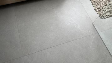 Vloer- wandtegel New Stone 120 x 120 cm grijs/beige 4 stuks beschikbaar voor biedingen