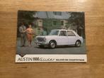 Austin 1100 Glider Saloon en Countryman Brochure, Ophalen of Verzenden