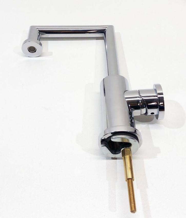 JADO/BORMA CIRCLES/GEOMETRY JB WASTAFELMENGKRAAN, Doe-het-zelf en Verbouw, Sanitair, Nieuw, Kraan, Chroom, Ophalen of Verzenden