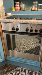 Siemens inbouw oven set met keramische kookplaat, Hete lucht, Gebruikt, 45 tot 60 cm, Inbouw