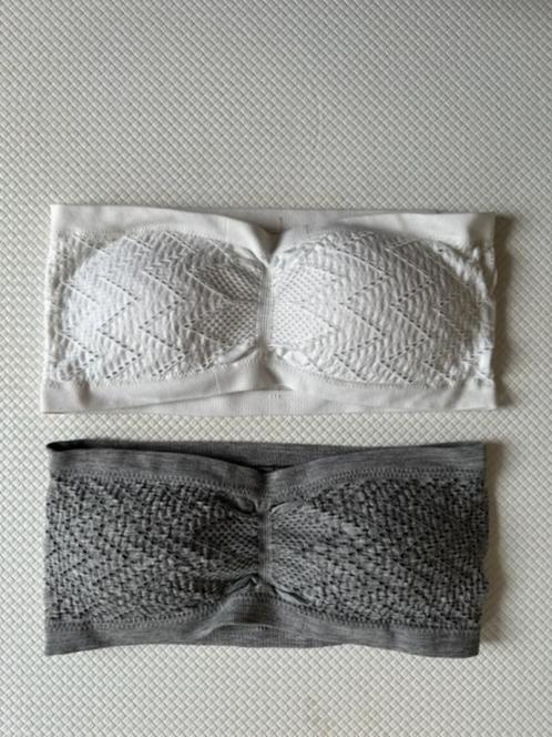 2 stuks Bandeau BH , Primark maat Medium nog NIEUW (R218), Kleding | Dames, Ondergoed en Lingerie, BH, Wit, Ophalen of Verzenden
