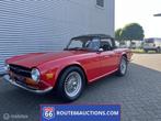 Triumph TR6 Cabriolet | Route 66 Auctions, Auto's, Lederen bekleding, Overige carrosserieën, Triumph, Leder