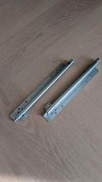 Hettich Quadro 40 ladegeleiders - bodemmontage - 270 mm, Ophalen of Verzenden, Zo goed als nieuw, 250 mm of meer, Overige typen