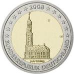 Euromunten / Duitsland / 2008 / Hamburg / J / 2 Euro /, Ophalen, Duitsland, 2 euro, Losse munt