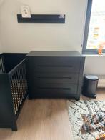 Zwarte Commode Babykamer, Ophalen, Gebruikt, 50 tot 70 cm, 75 tot 100 cm