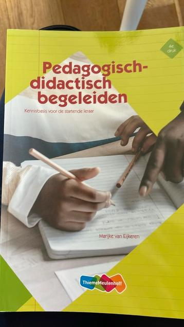 Pedagogisch didactisch begeleiden. Nieuw beschikbaar voor biedingen
