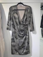 Gerry weber krokodil overslag jurk dress travel stof maat 38, Maat 38/40 (M), Zwart, Ophalen of Verzenden, Zo goed als nieuw