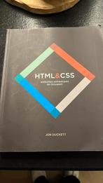 Jon Duckett - HTML en CSS - websites ontwerpen en bouwen, Ophalen of Verzenden, Jon Duckett, Zo goed als nieuw