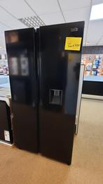 B-keus Side-By Side Amerikanse koelkast Zwart met garantie, Witgoed en Apparatuur, Koelkasten en IJskasten, Niet ingevuld, 200 liter of meer