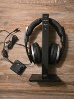 Sony wireless headphone MDS-RF6500 DTS SURROUND basisstation, Ophalen, Gebruikt, Surround, Over oor (circumaural)