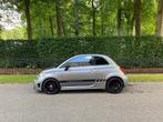 Fiat 500 C 1.4-16V Abarth Cabrio, Leer, Origineel NL 135PK, Auto's, Voorwielaandrijving, Euro 5, Gebruikt, 4 cilinders