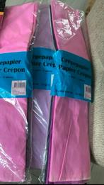 Nieuwe crêpe papier 5 verpakkingen, Ophalen of Verzenden, Nieuw