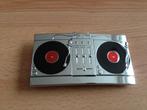 buckle riemgesp Dj Tiësto Draaitafel Chroom/rood 5x10cm, Ophalen, Nieuw, Overige kleuren, Losse buckle of gesp