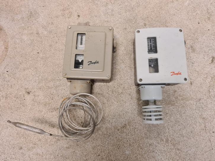 Danfoss Thermostaten - Industrieel, Doe-het-zelf en Verbouw, Thermostaten, Gebruikt, Ophalen