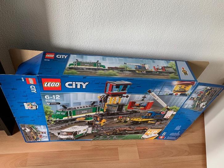 Lego doos 60198 - Vrachttrein (zonder inhoud), Kinderen en Baby's, Speelgoed | Duplo en Lego, Nieuw, Ophalen of Verzenden