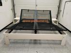 Auping Auronde bed met verstelbaar bodems in nette staat, Verstelbaar, Wit, Tweepersoons, Ophalen of Verzenden