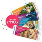Uitje voor vier personen ticket - dierentuin sauna artis dag, Tickets en Kaartjes, Drie personen of meer, Overige soorten, Overige typen