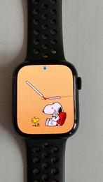 Apple iwatch zwart Nike series 7 45mm alu, Sieraden, Tassen en Uiterlijk, Smartwatches, Apple Watch ⌚️, Zwart, IOS, Ophalen of Verzenden