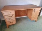 Grenen bureau, Huis en Inrichting, Bureaus, Ophalen, Gebruikt, Bureau