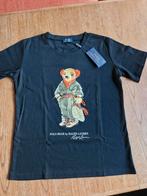 T-shirt - Zwart met Beer - Nieuw, Ophalen of Verzenden, Nieuw, Ralph Lauren, Shirt of Longsleeve