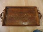 Met koper ingelegd dienblad, Antiek en Kunst, Ophalen of Verzenden