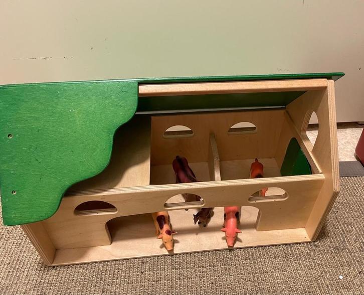 fantastische speel  boerderij van van Dijk toys, Kinderen en Baby's, Speelgoed | Houten speelgoed, Zo goed als nieuw, Overige typen