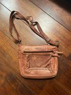 5tH Avenue leren crossbody tas, Overige merken, Gebruikt, Bruin, Ophalen of Verzenden
