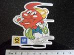 sticker opel gm logo mannetje mascotte vintage, Verzamelen, Verzenden, Zo goed als nieuw, Auto of Motor
