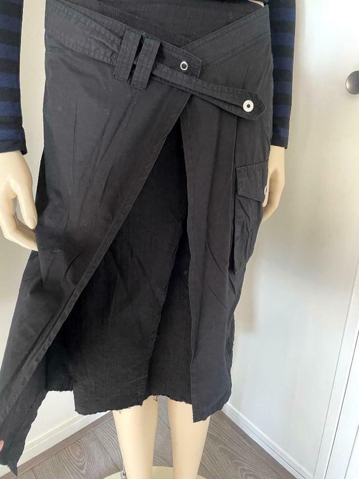 ZOI nieuwe wikkelrok overslag rok maat S zwart shoeby shop, Kleding | Dames, Rokken, Nieuw, Maat 36 (S), Zwart, Onder de knie