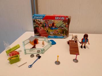 Playmobil 70676 hondentraining compleet  beschikbaar voor biedingen