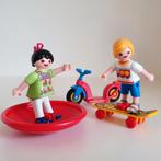 Playmobil kinderen met buitenspeelgoed 70422, Complete set, Ophalen of Verzenden, Zo goed als nieuw