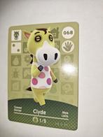 Amiibo Clyde 068 Animal Crossing, Nieuw, Ophalen of Verzenden