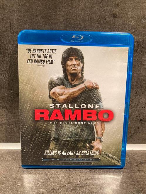 Bluray - Rambo (Stallone), Cd's en Dvd's, Blu-ray, Zo goed als nieuw, Ophalen of Verzenden