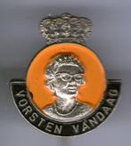 Vorsten vandaag Juliana zilverkleurig speldje ( U_071 ), Verzamelen, Speldjes, Pins en Buttons, Verzenden, Nieuw, Stad of Land