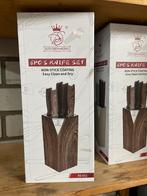 Messenset in Blok - Nieuw!, Huis en Inrichting, Ophalen, Nieuw, Vaatwasserbestendig, Hout