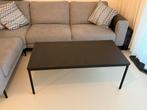 Strakke salontafel – eiken blad met metalen onderstel, Huis en Inrichting, Ophalen, 100 tot 150 cm, 50 tot 100 cm, Zo goed als nieuw