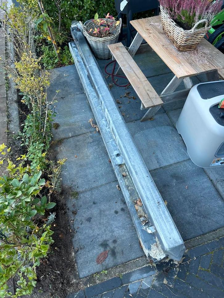 Betonnen palen - Gebruikt, Tuin en Terras, Palen, Balken en Planken, Gebruikt, Palen, Ophalen