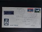 KLM 40 jaar envelop uit 1959, verstuurd naar Singapore (L169, Ophalen of Verzenden, Envelop