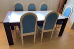 6 Tonon design eetkamerstoelen (om op te knappen), Ophalen, Hout, Gebruikt, Wit