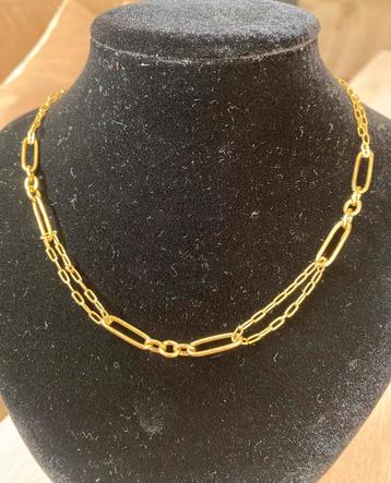 ZINZI Verguld Collier 45cm - nieuw! beschikbaar voor biedingen