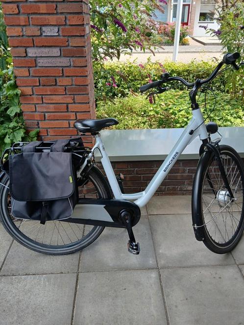 Brinckers damesfiets, Fietsen en Brommers, Elektrische fietsen, Gebruikt, Brinckers, 50 km per accu of meer, Ophalen
