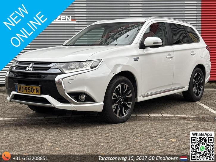 Mitsubishi Outlander 2.0 PHEV Executive Edition | Leder | Cl, Auto's, Mitsubishi, Bedrijf, Te koop, Outlander, 4x4, ABS, Achteruitrijcamera